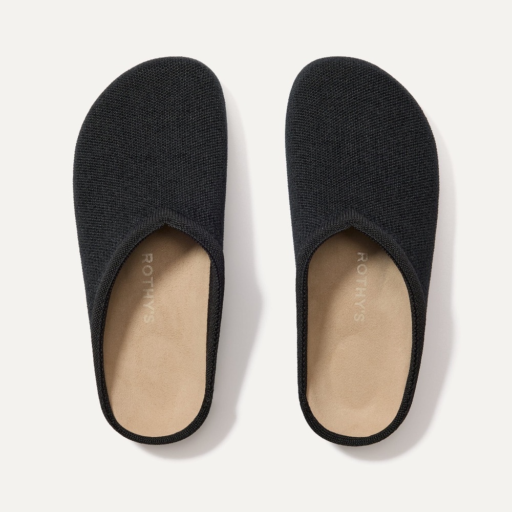 Rothy's The ReVelvet™ Casual Clog - ReVelvet™ Black Size 8